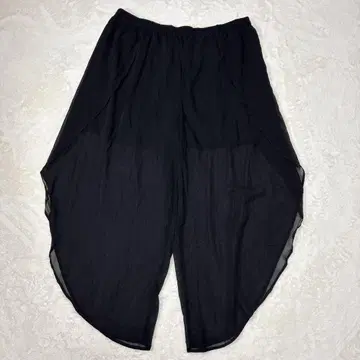 블랙 하렘 팬츠 허리밴딩 4XL