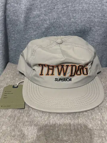 미사용품 h.w.dog 캡 D-00791 MKATE CAP