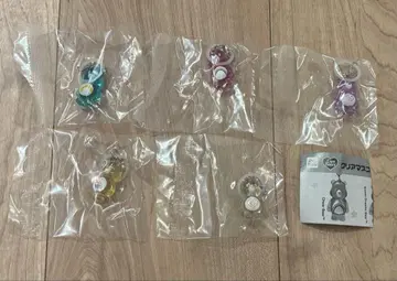 [ 미사용 새상품 ] 가챠가챠 케어베어 클리어 마스코트 참 컴프