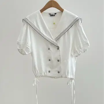 Fletta Sailor Blouse 화이트