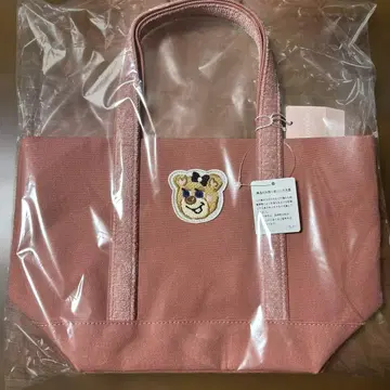 올드 테디걸 와펜 토트백 L/OTG-233040 핑크 소