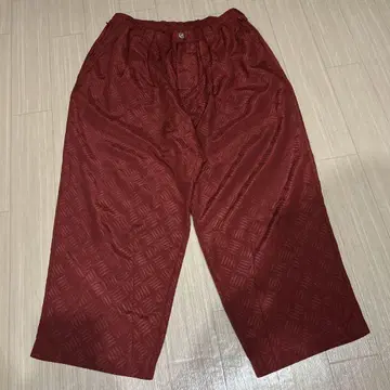 TIGHTBOOTH 23SS CHECKER PLATE BAGGY XL