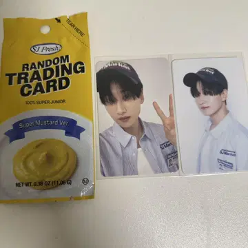 SUPERJUNIOR SJ MARKET 은혁 트레이딩 카드