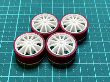 미니 사륜구동 페라 타이어 약 22.7mm 로우 프릭션
