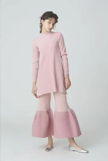 [ CFCL ] POTTERY CUPRO BELL BOTTOM PANTS