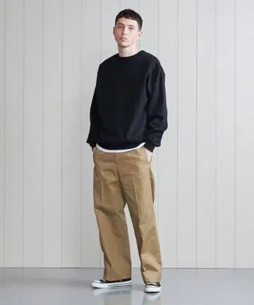 <H>STRIGHT WIDE PANTS/치노 팬츠