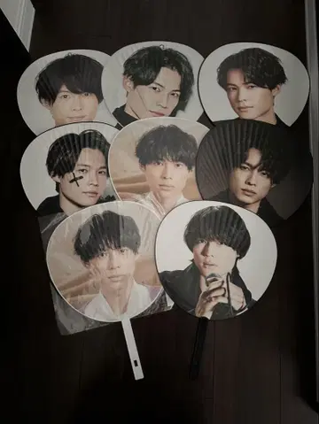SixTones 마츠무라 호쿠토 부채 8개 세트 묶음 판매