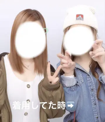 GYDA V넥 루즈 데님 셔츠