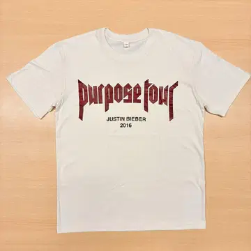 저스틴 비버 Purpose 투어 티셔츠