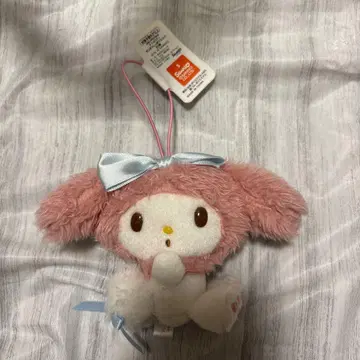 마이멜로디 초레어 폼폼 꼬리 마스코트 봉제 인형 스트랩 산리오