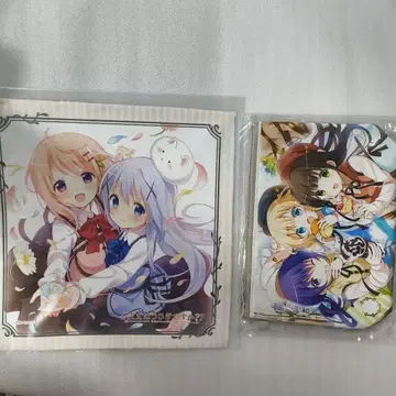 주문은 토끼입니까? 발수 파우치 & 핸드 타월 세트 주문토끼 치노