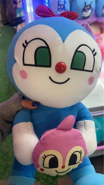 호빵맨 봉제 인형 중형 코킨짱