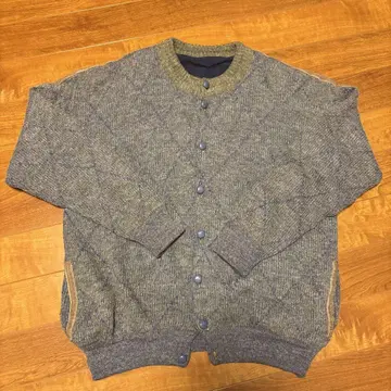 니트 가디건 구제 의류 남성용 vintage