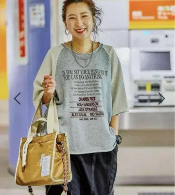 니코앤드 [be with M] 미사요 아메카지 리메이크 셔츠 그레이