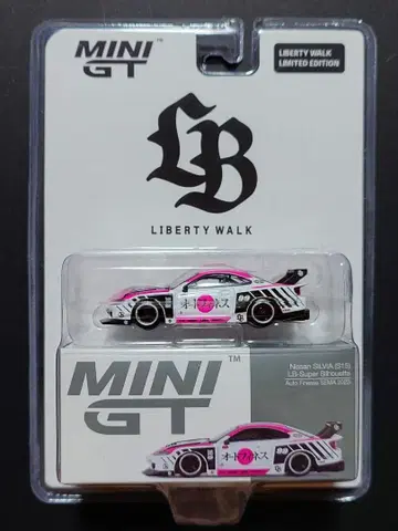 MINI GT LBWK 한정판 패키지 실비아 S15 오토 피네스