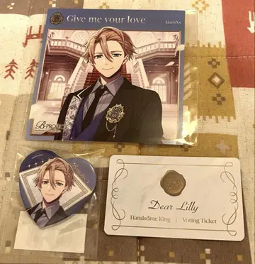 B-PROJECT B프로 MooNs CD 증장 재킷 사진 캔뱃지