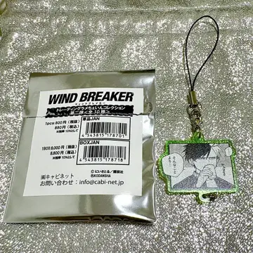 WINDBREAKER 사쿠라 하루카 라메 체인 컬렉션