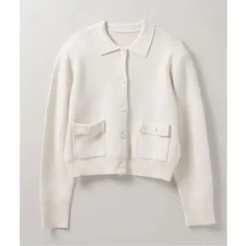 JEANASIS 숄더 패드 숏 가디건