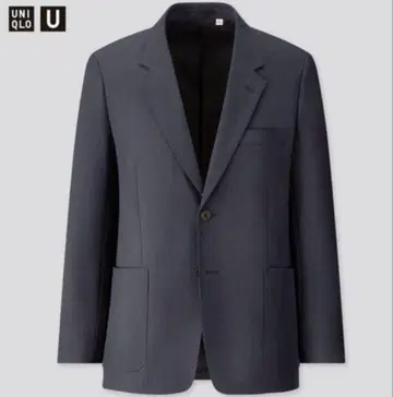 [ 새상품급 ] UNIQLO 차콜 그레이 수트 상하의 셋업