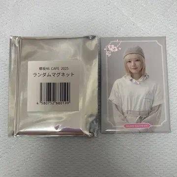 사쿠라자카46 cafe 카페 캔 마그넷 후지요시 카린