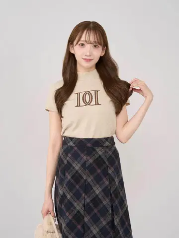 Darich 다리치 DD 로고 베이직 니트탑 BEG 베이지