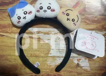 치이카와 파크 봉제 인형 머리띠 치이카와 하치와레 토끼