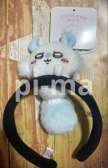 치이카와 파크 봉제 인형 머리띠 모몽가