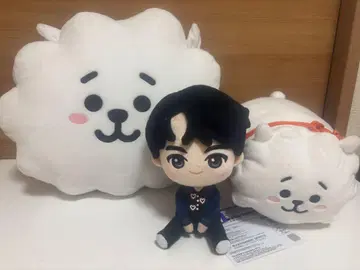 RJ 진 봉제 인형 쿠션