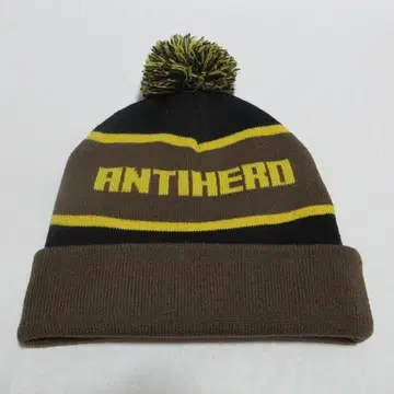 ANTIHERO 앤타이히어로 안티히어로 폼 비니 모자 꽁지 니트 캡