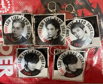 RAMPAGE 아크릴 키링 5세트 LDH LIVE EXPO