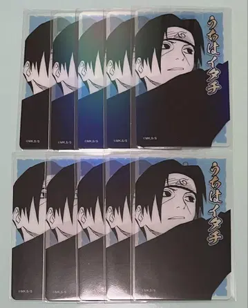 NARUTO 우치하 이타치 홀로 클리어 카드 10장 세트