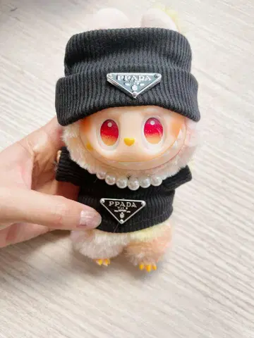신상! labubu 코스튬 블랙
