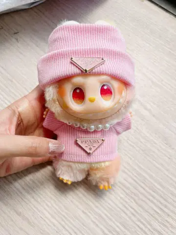신상! 라부부 labubu 코스튬 핑크