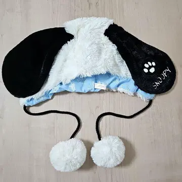 스누피 복슬복슬 팬캡