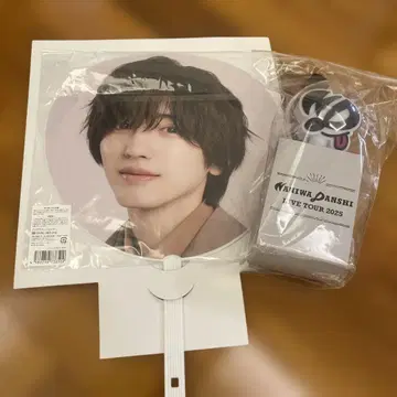 나니와단시 BON BON VOYAGE 응원봉 미치에다 슌스케 부채 세트