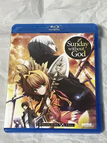 북미판 신이 없는 일요일 blu-ray BD 블루레이