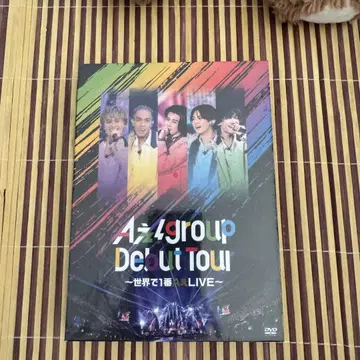 A! group Debut Tour 세계에서 제일 A 초회반 DVD