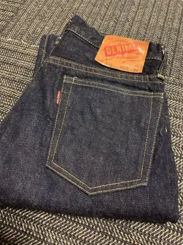 DENIME 드님 446 SHINS 셀비지 데님 W26 일본제