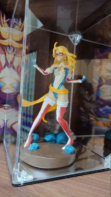 가면 미국 Kamen America 레진 피규어 약 20cm