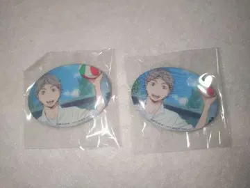 하이큐 스가와라 타원 캔뱃지