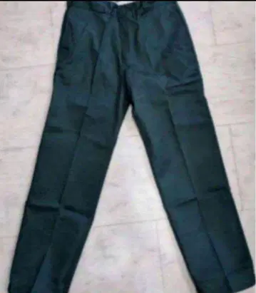 다크 그린 캐주얼 팬츠 허리 73cm