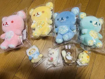 리락쿠마 GINZA 긴자 봉제 인형 8종 세트