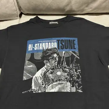 하이스타 Hi-Standard 츠네오카 츠네 티셔츠 L 사이즈