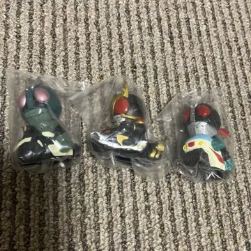 가면라이더 피규어 3체 세트