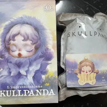 popmart 스컬팬더 skullpanda 티크 wood 정품