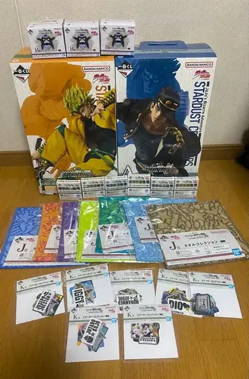 제일복권 죠죠의 기묘한 모험 A상 쿠죠 죠타로 C상 DIO 덤 포함