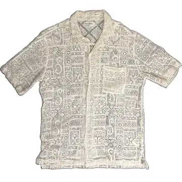 UrbanOutfitters Ivory Lace Shirt S