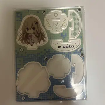 9-nine- POP UP STORE 유라유라 아크릴 스탠드 쿠죠 미야코