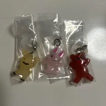 논탄 메지루시 액세서리 토끼 돼지 곰