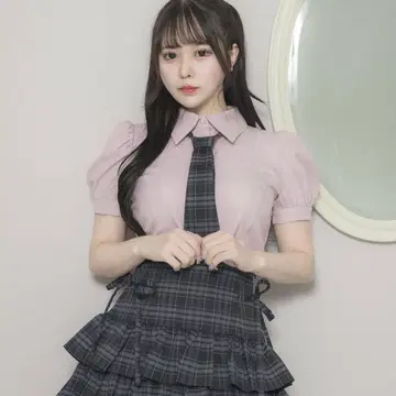 pium 핑크 셋업